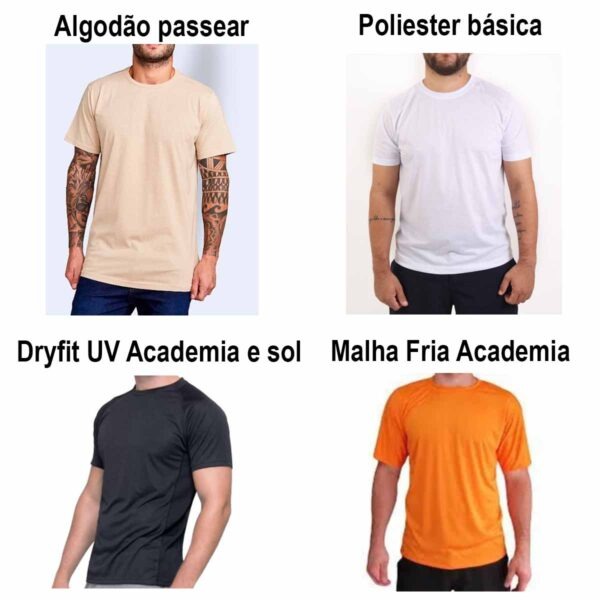 Camiseta Personalizada - Masculina Feminina Infantil Plus Size Camisa Roupa - Branca Preta Colorida Revenda Fornecedor Dropshipping - Imagem 4