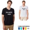 Camiseta Personalizada - Masculina Feminina Infantil Plus Size Camisa Roupa - Branca Preta Colorida Revenda Fornecedor Dropshipping - Imagem 5