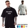 Camiseta Personalizada - Masculina Feminina Infantil Plus Size Camisa Roupa - Branca Preta Colorida Revenda Fornecedor Dropshipping - Imagem 8